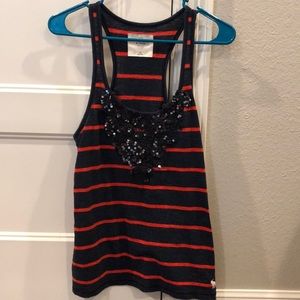 ABERCROMBIE & FITCH Striped Tank Top